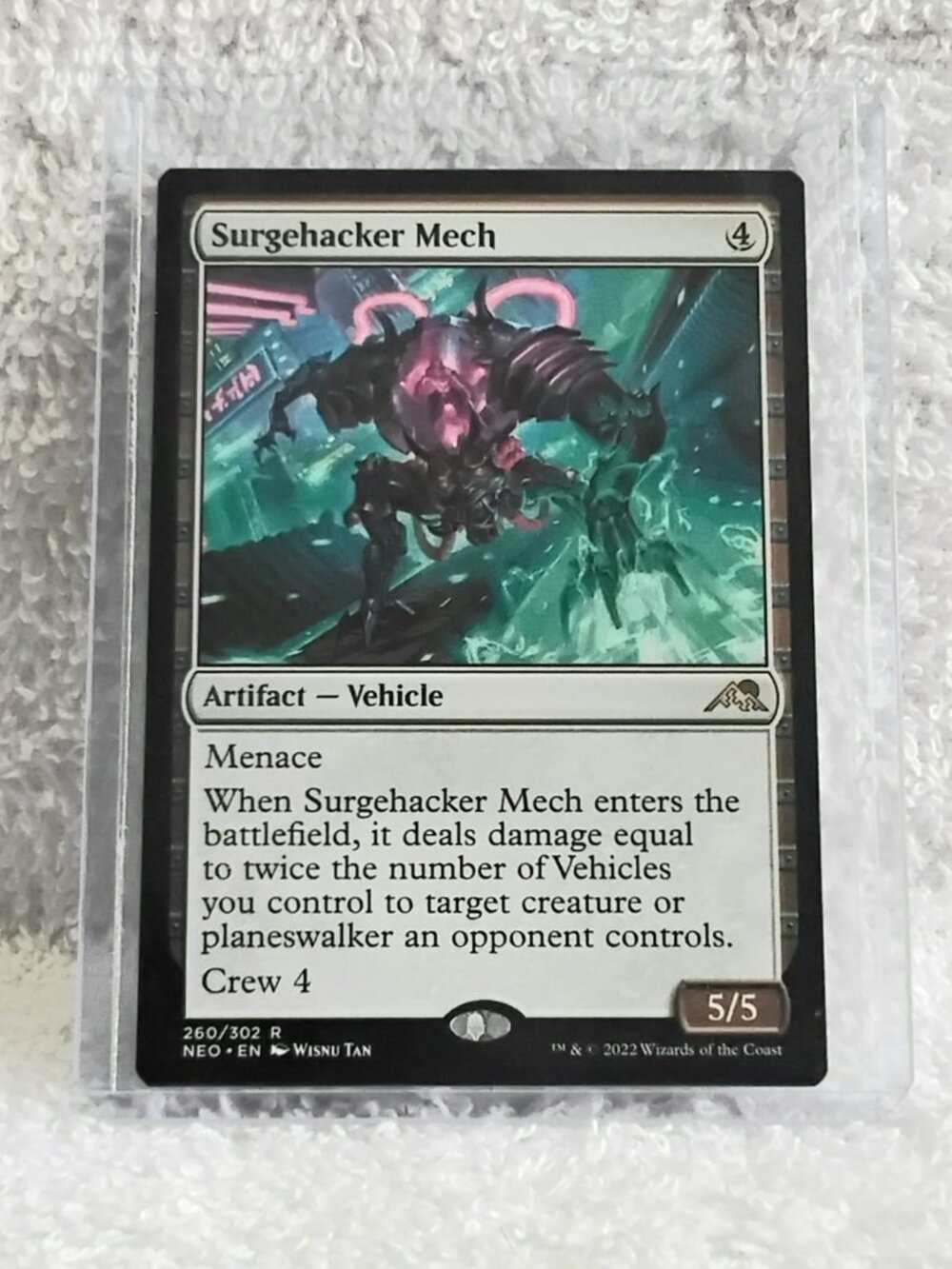 5/$20 Mint 2022 MTG Surgehacker Mech Rare Card 260/302 Deckmaster!!